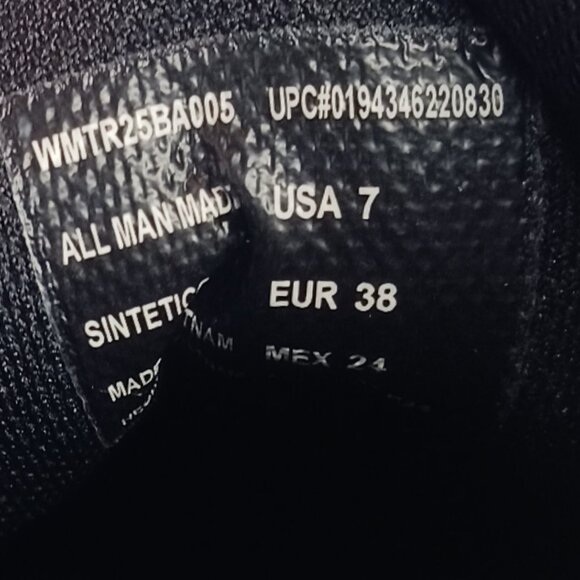 Tredsafe Womens 7 Slip Resistant Shoes Black Anti Fatigue Dreamcell - Picture 3 of 7